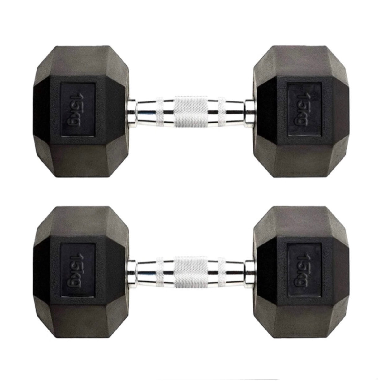 2.5kg-55kg Hex Dumbbell Set (2.5kg-5kg increments)