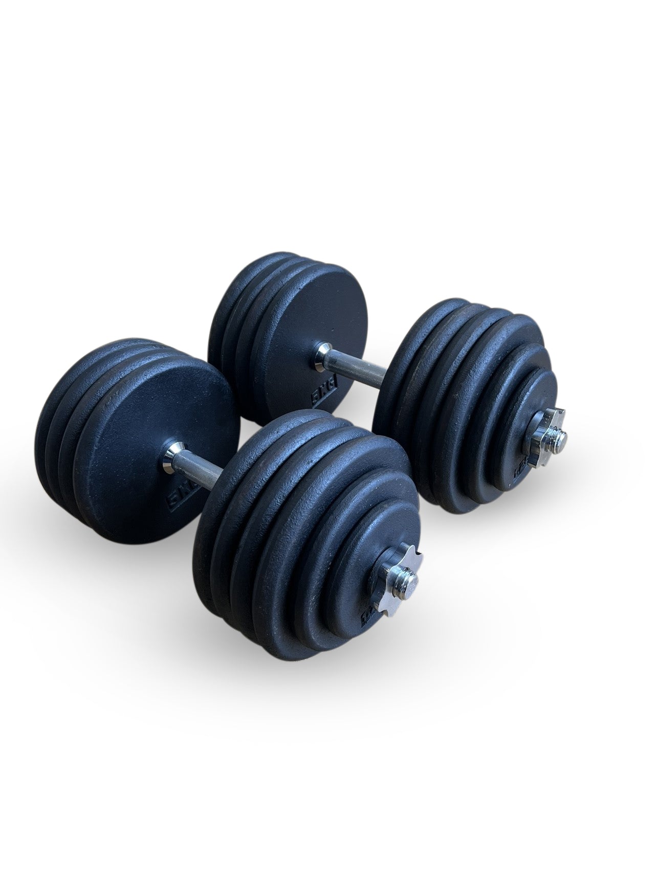 2x 50kg Adjustable Dumbbells Set