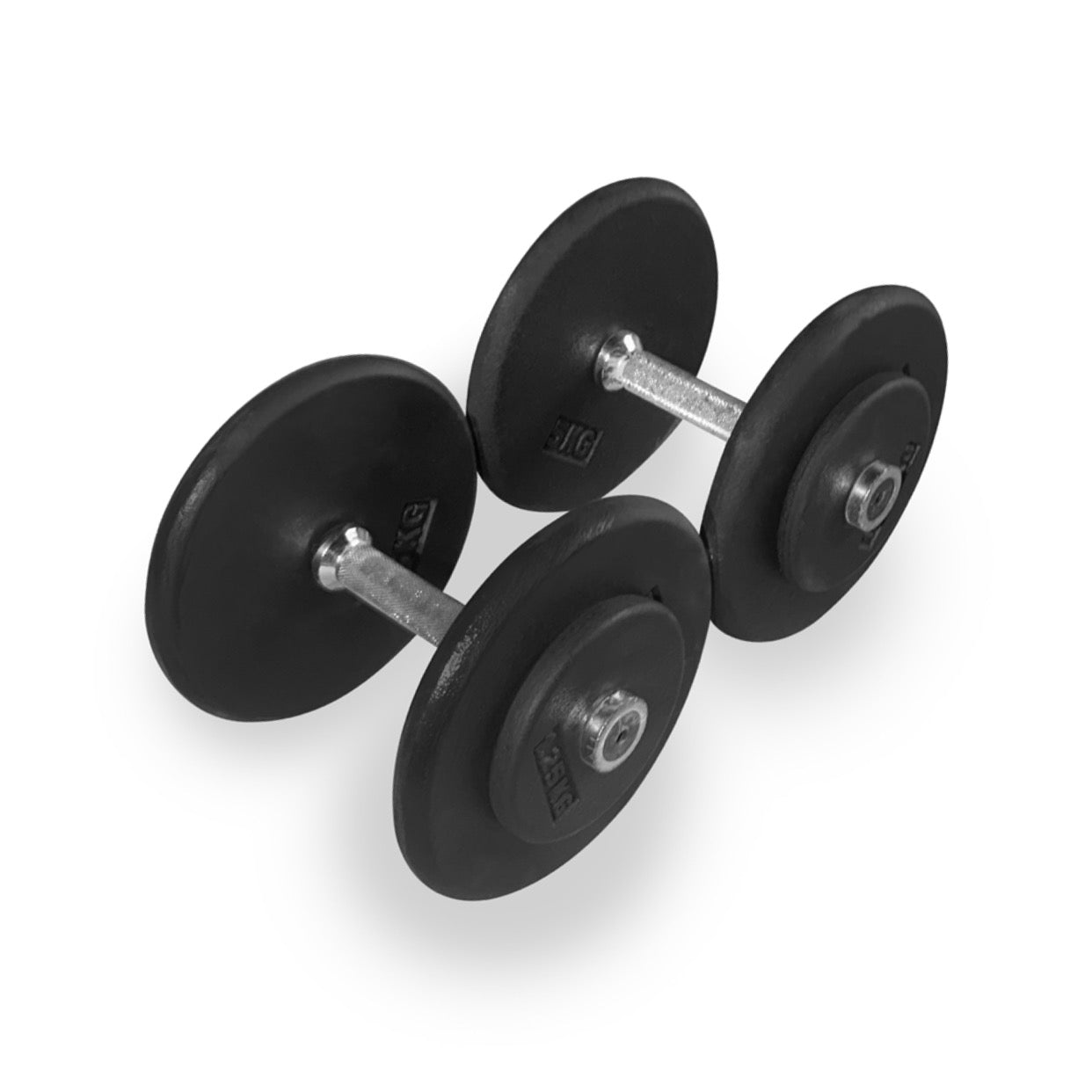 2.5-30kg Pro-Style Dumbbell Set (2.5kg increments)