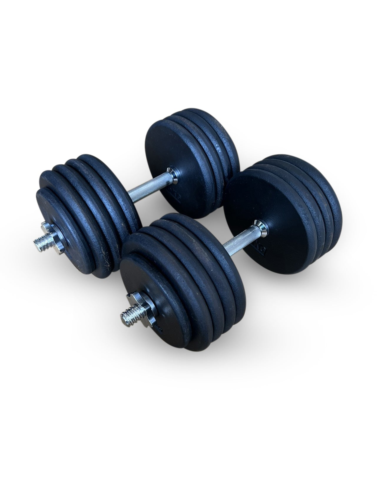 2x 45kg Adjustable Dumbbells Set