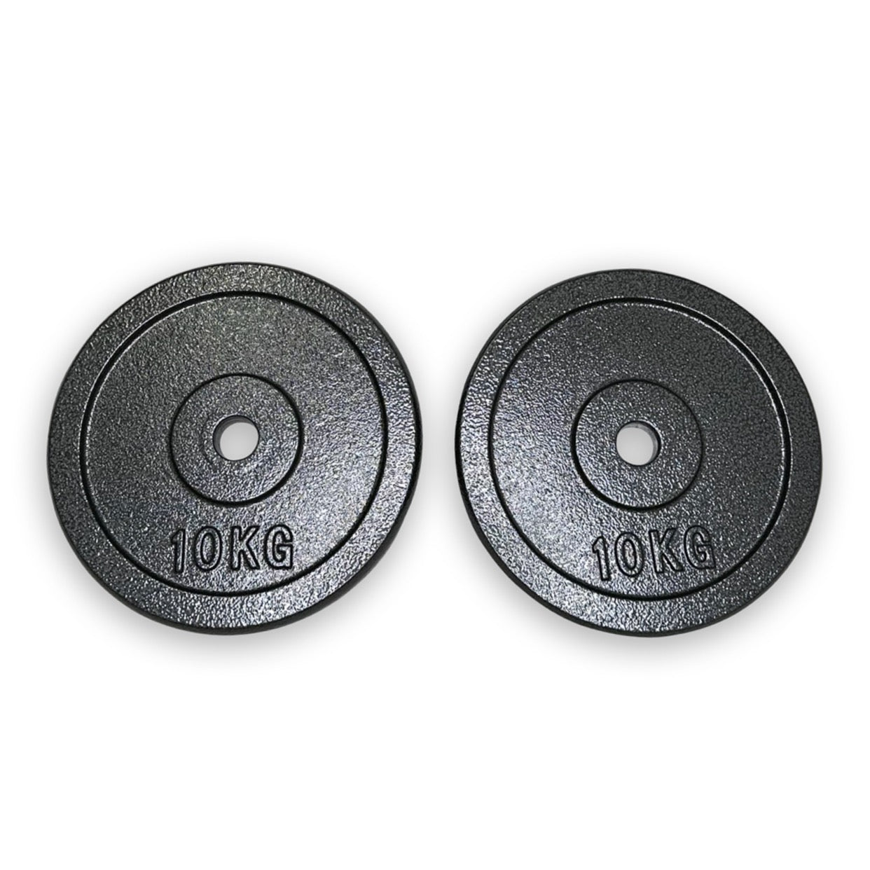 2x10kg Cast Iron Plates