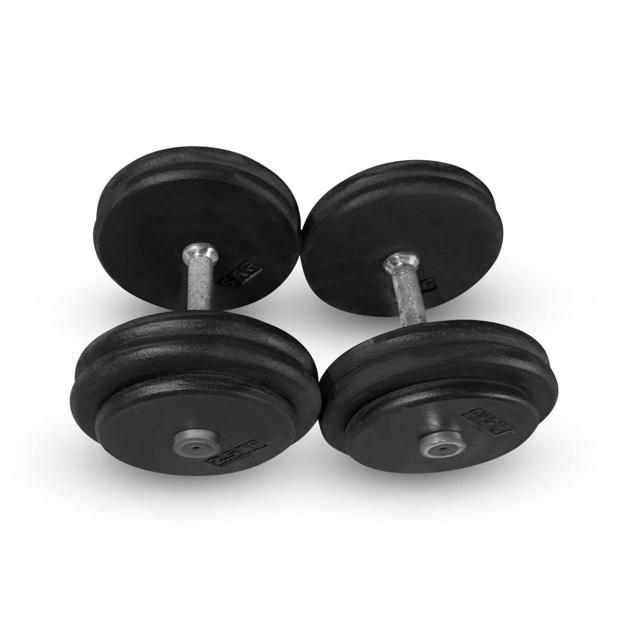 2x 25kg Pro-Style Dumbbells