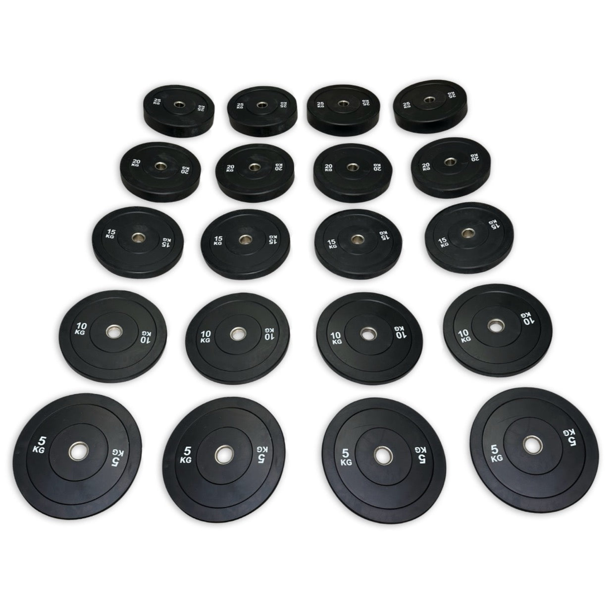 300kg Bumper Plates Set