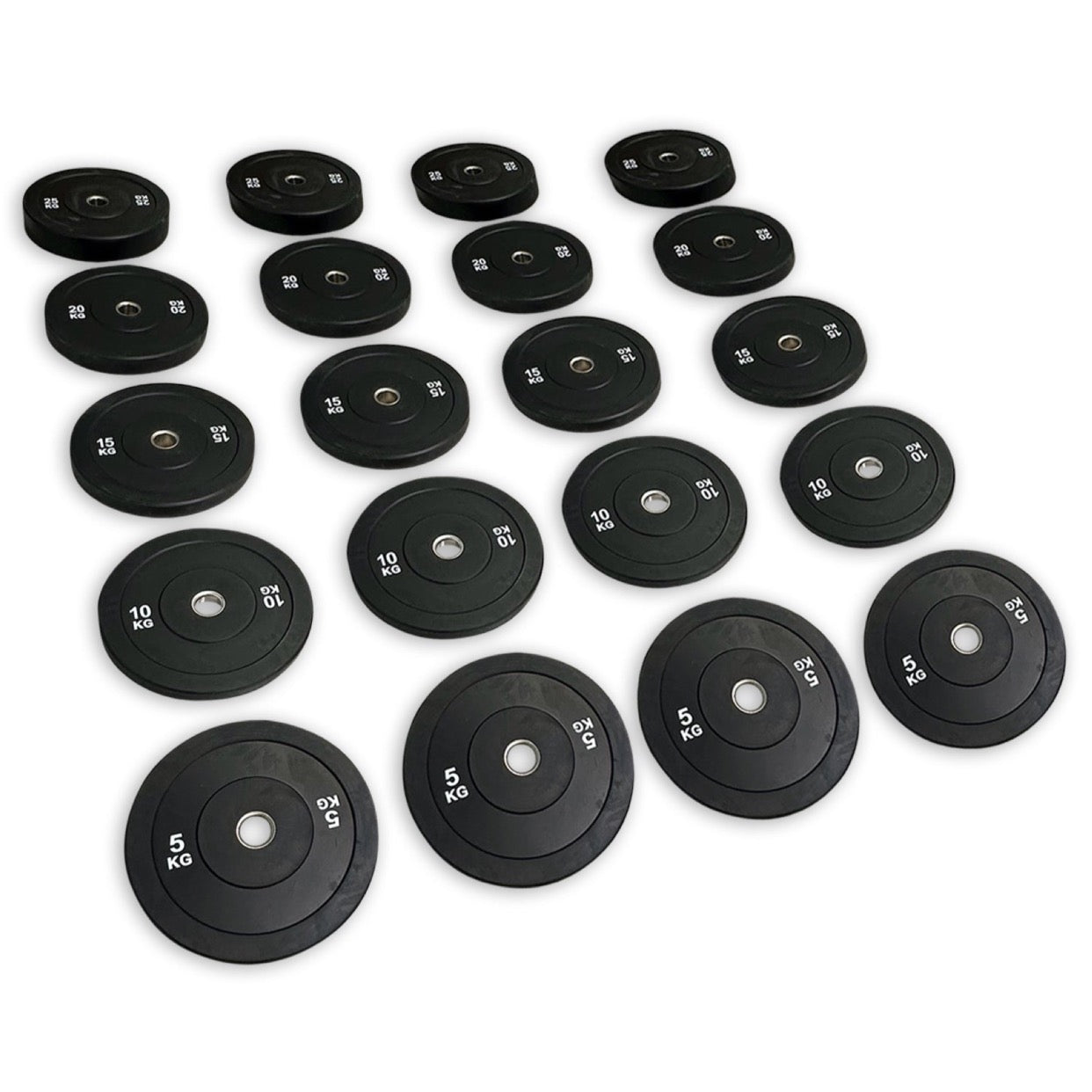 300kg Bumper Plates Set