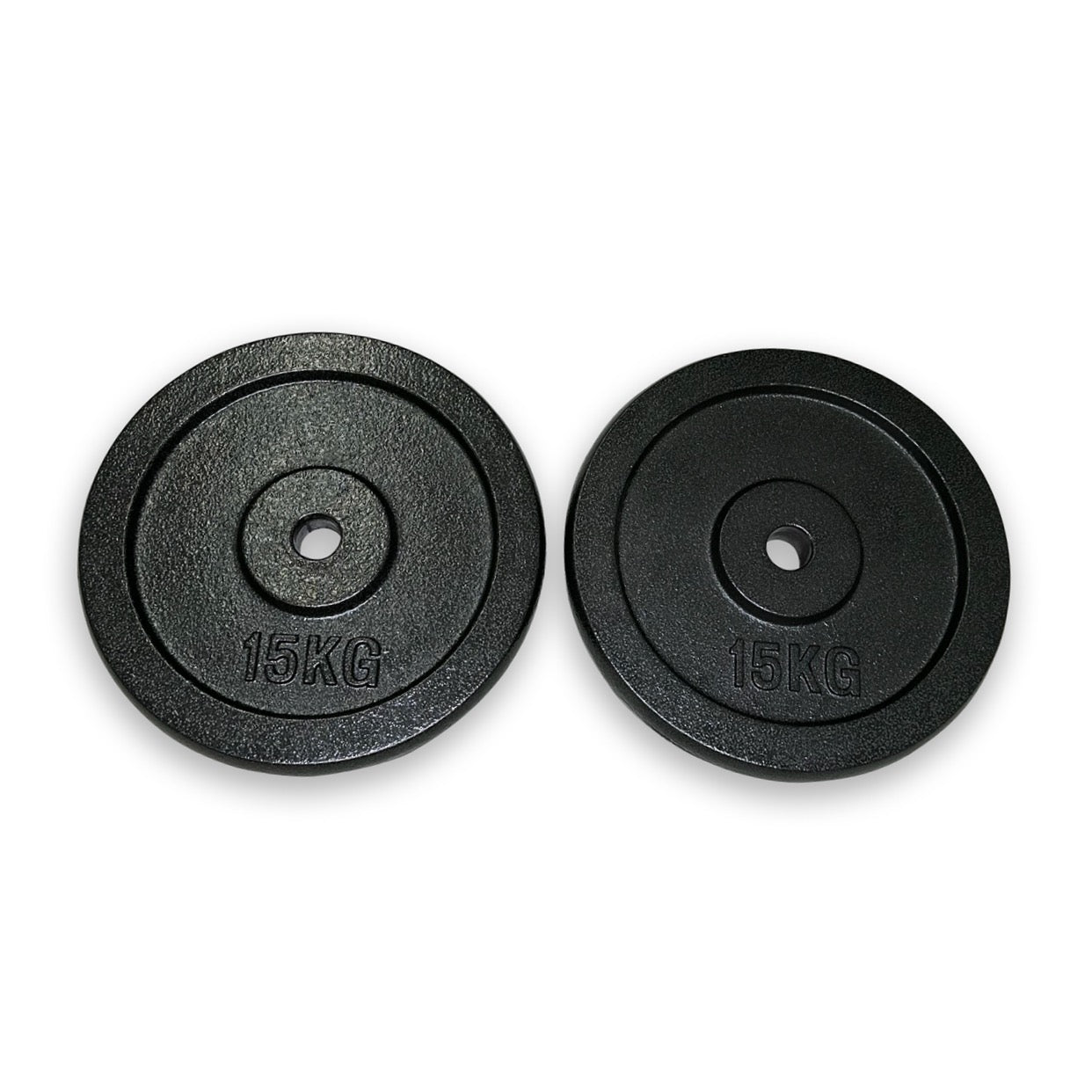 2x15kg Cast Iron Plates