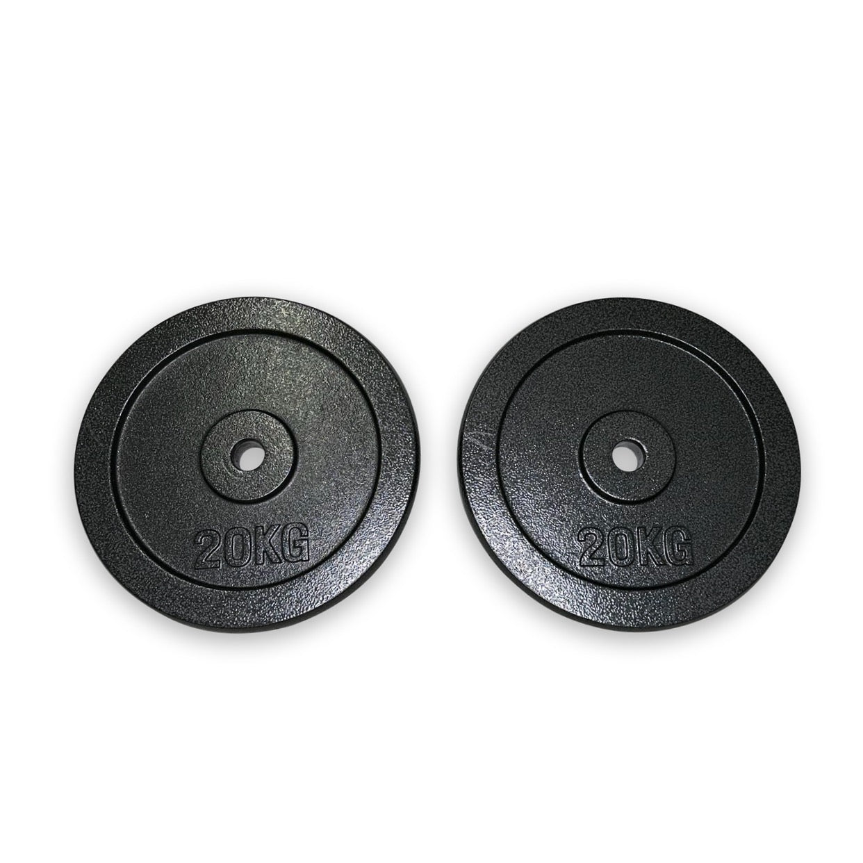 2x20kg Cast Iron Plates