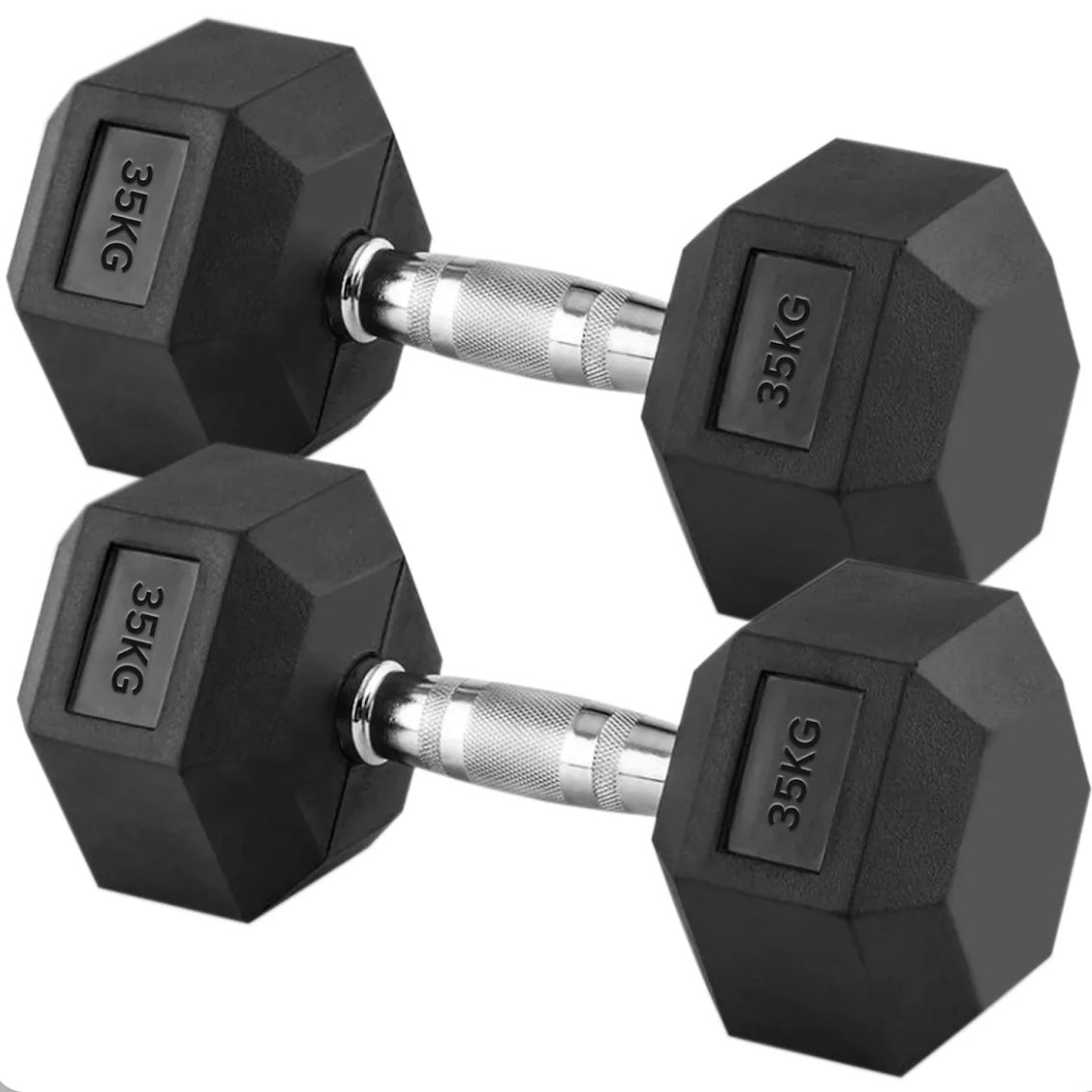 2.5kg-55kg Hex Dumbbell Set (2.5kg-5kg increments)