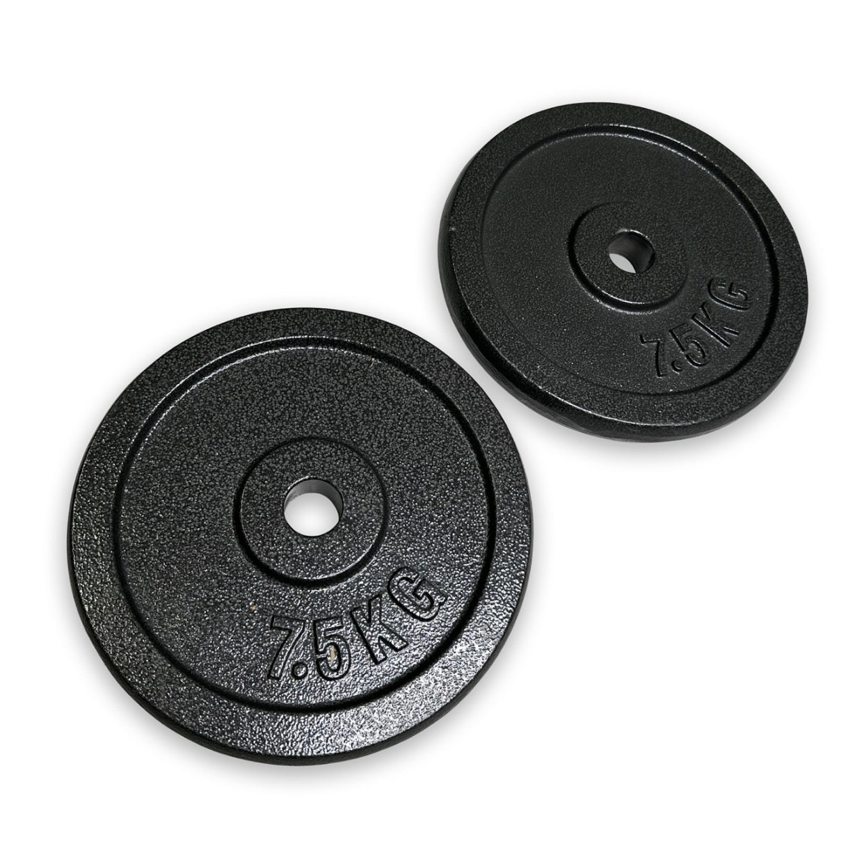 2x7.5kg Cast Iron Plates