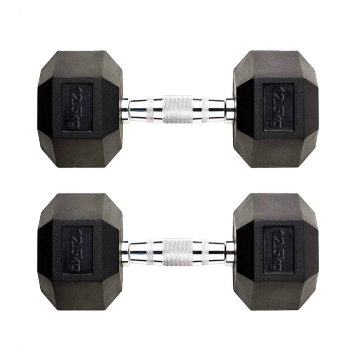 2.5kg-55kg Hex Dumbbell Set (2.5kg-5kg increments)