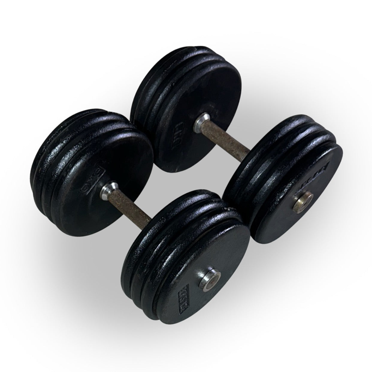 2.5-60kg Pro-Style Dumbbell Set (2.5kg increments)