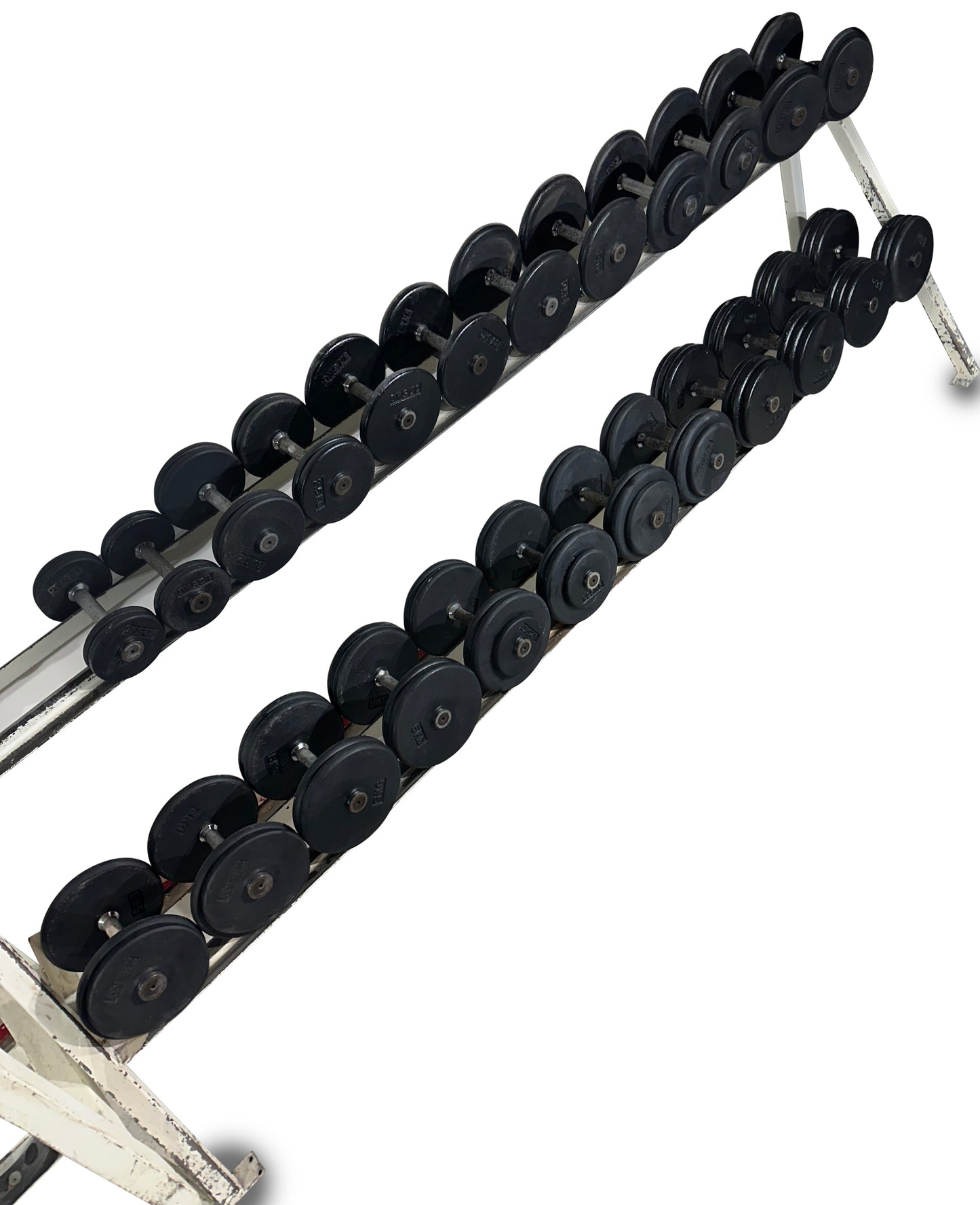 2.5-30kg Pro-Style Dumbbell Set (2.5kg increments)