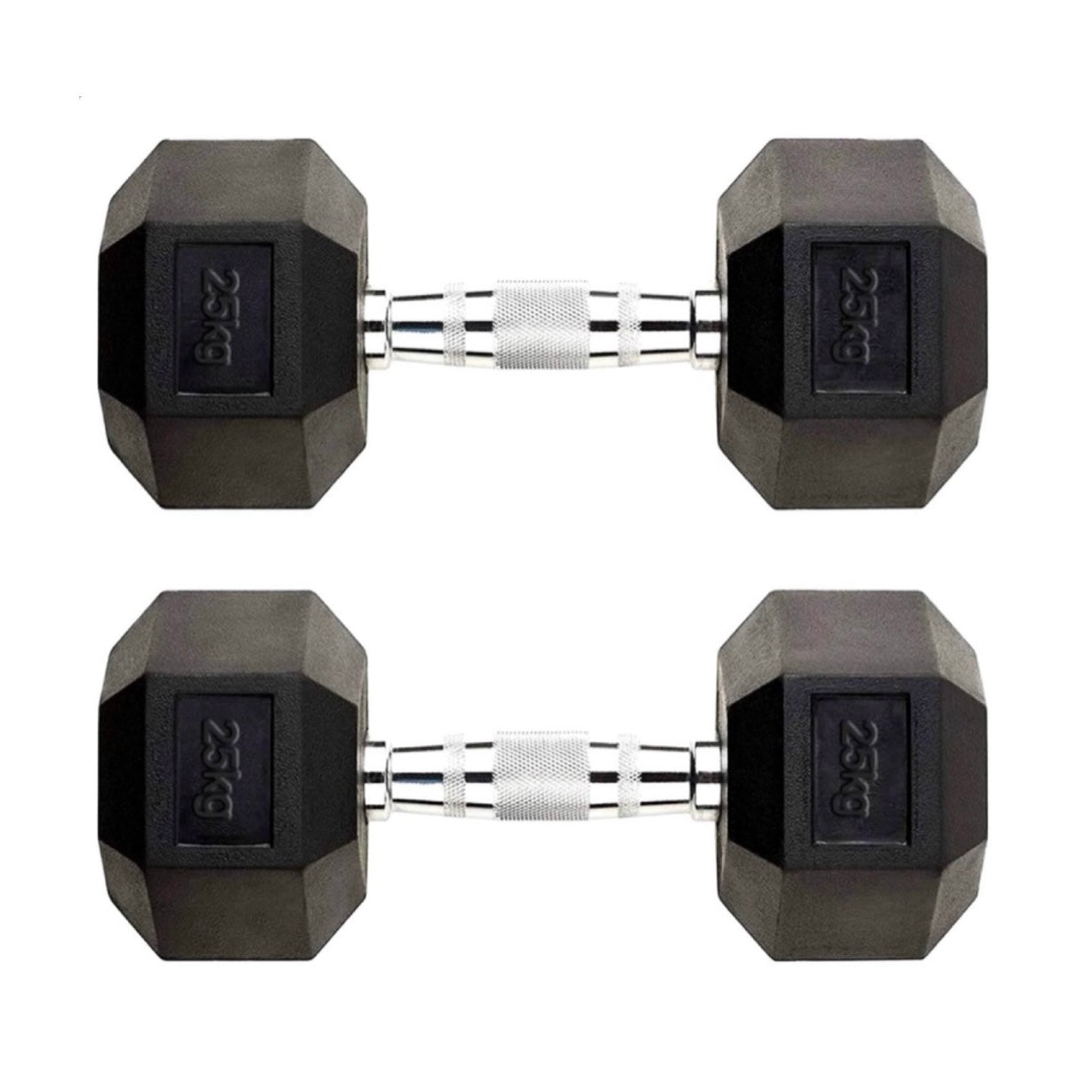 2.5kg-55kg Hex Dumbbell Set (2.5kg-5kg increments)