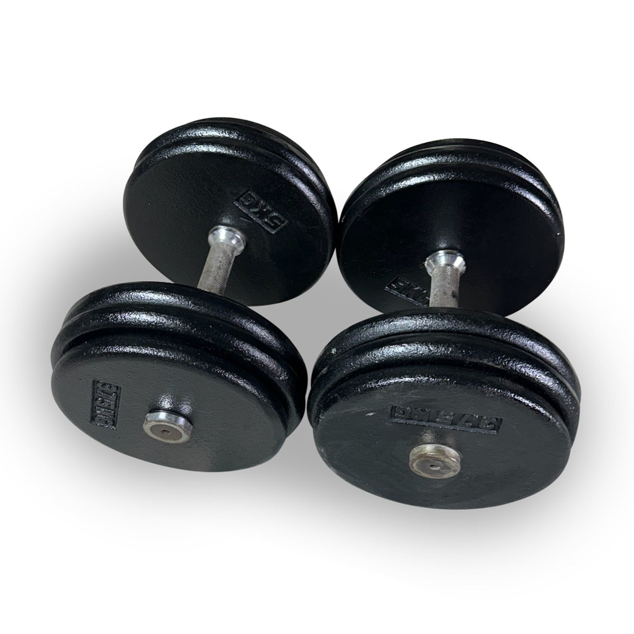 2x 27.5kg Pro-Style Dumbbells