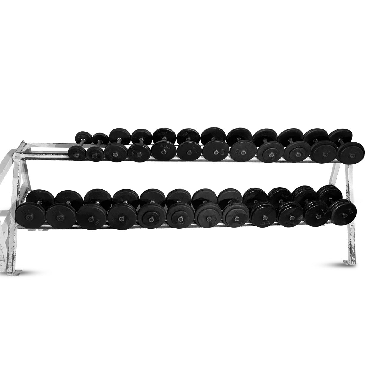 2.5-30kg Pro-Style Dumbbell Set (2.5kg increments)
