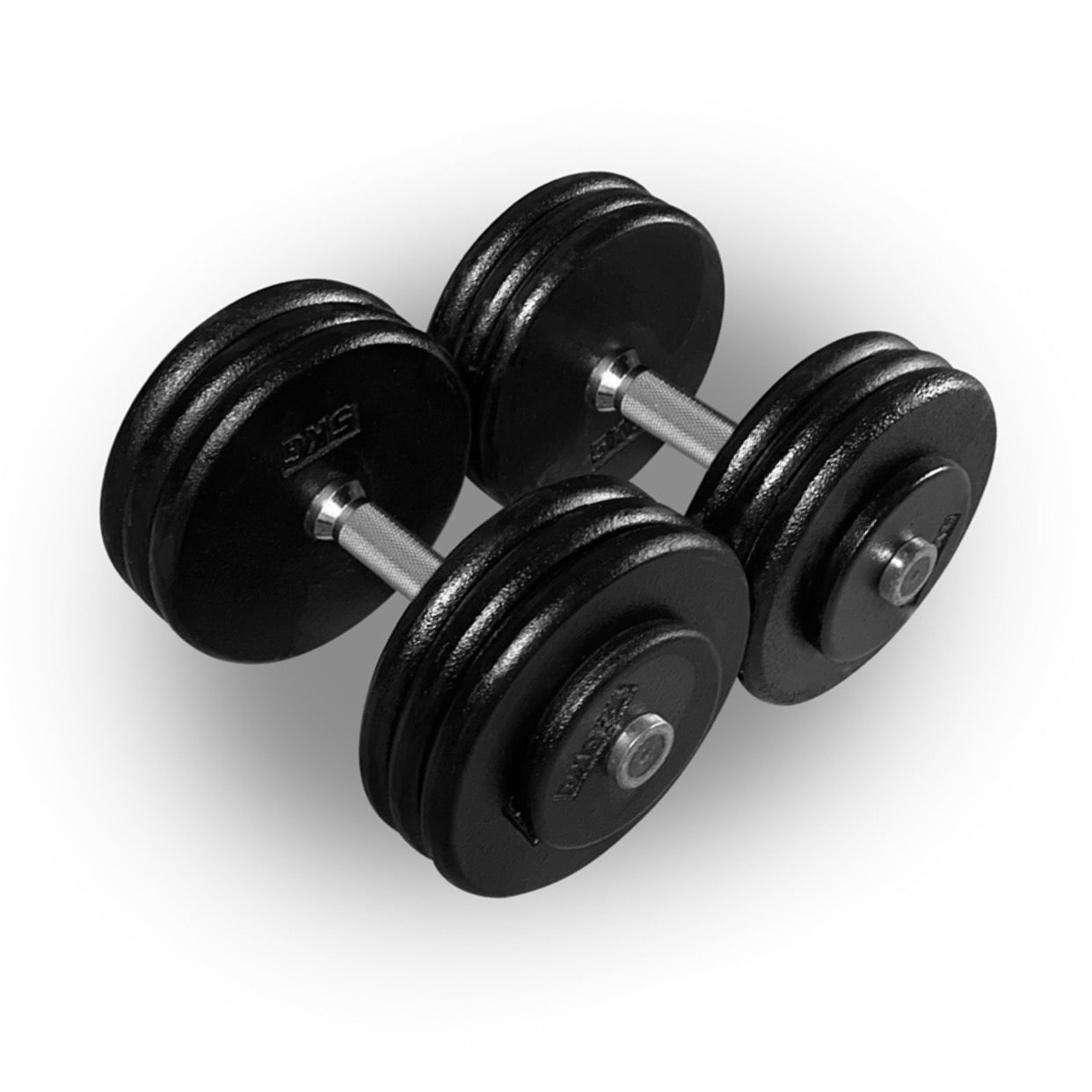 2.5-60kg Pro-Style Dumbbell Set (2.5kg increments)
