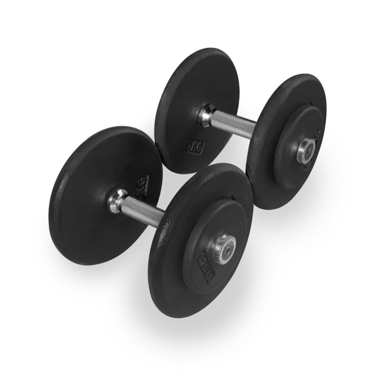 2.5-30kg Pro-Style Dumbbell Set (2.5kg increments)
