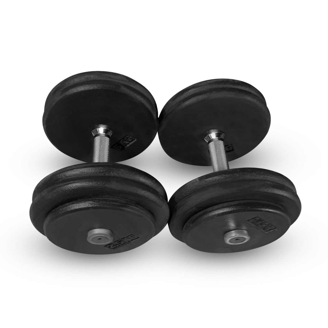 2x 25kg Pro-Style Dumbbells