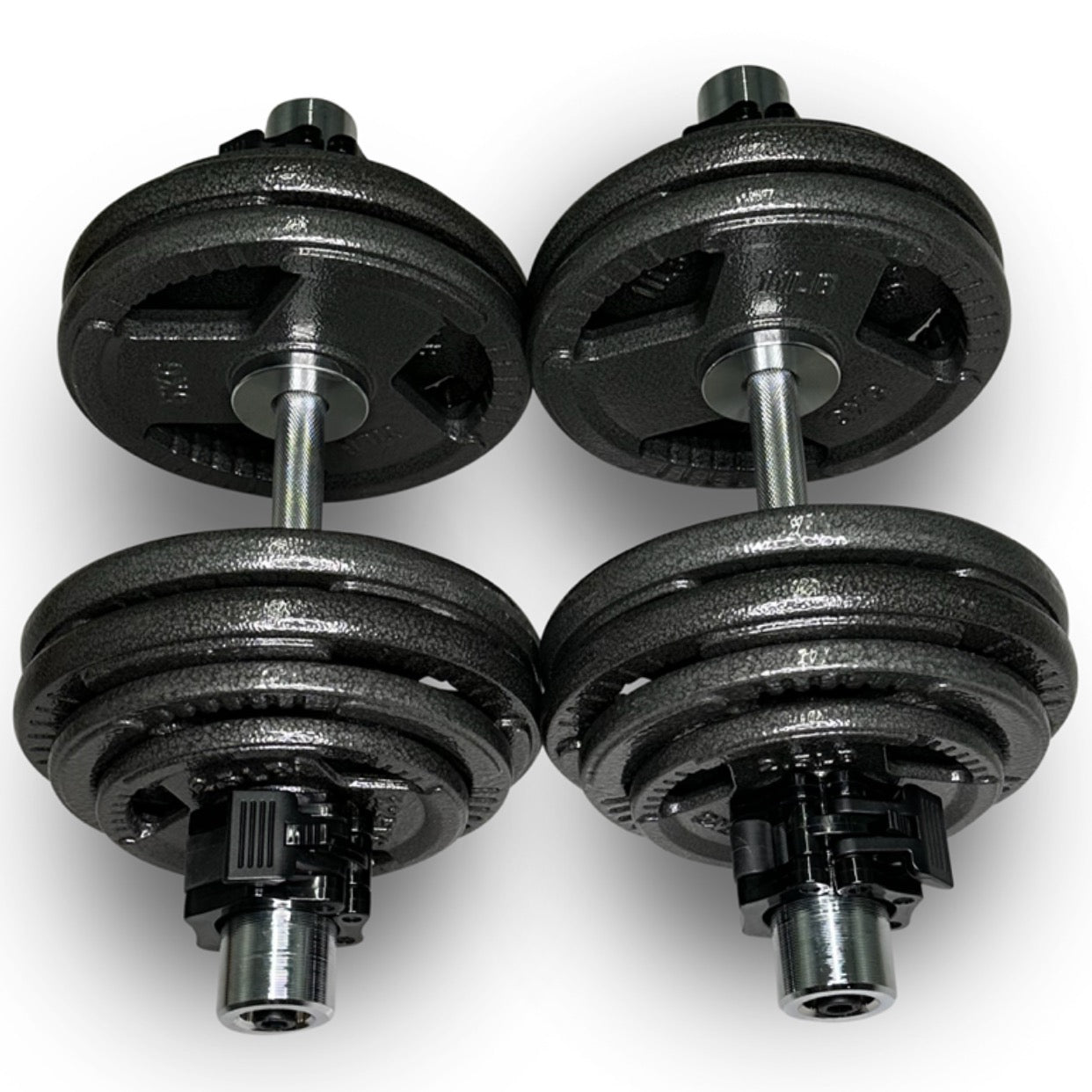 2x 35kg Olympic 2” Adjustable Dumbbells Set