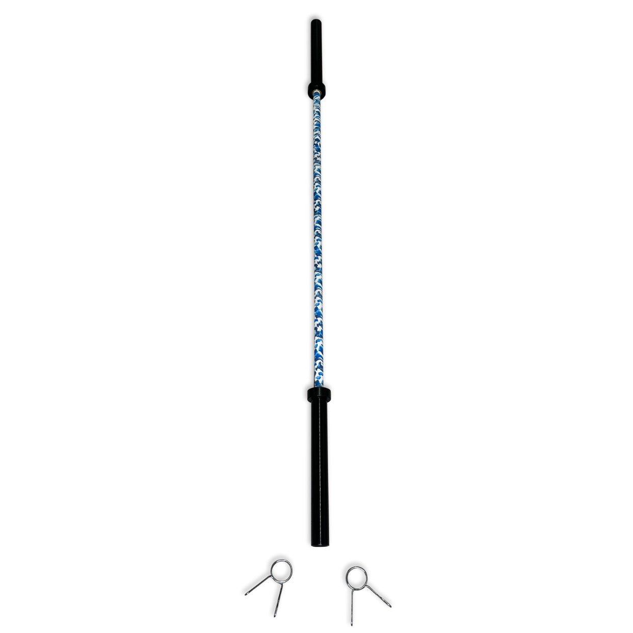 7 Foot 20kg Olympic 2” Barbell - Blue Camo (650kg Rated)