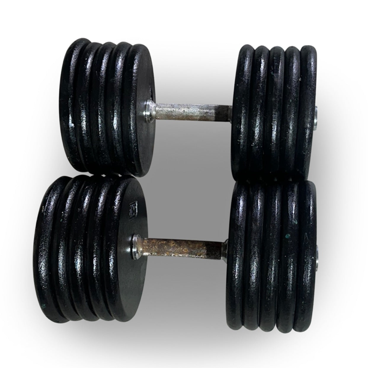 2x 50kg Pro-Style Dumbbells