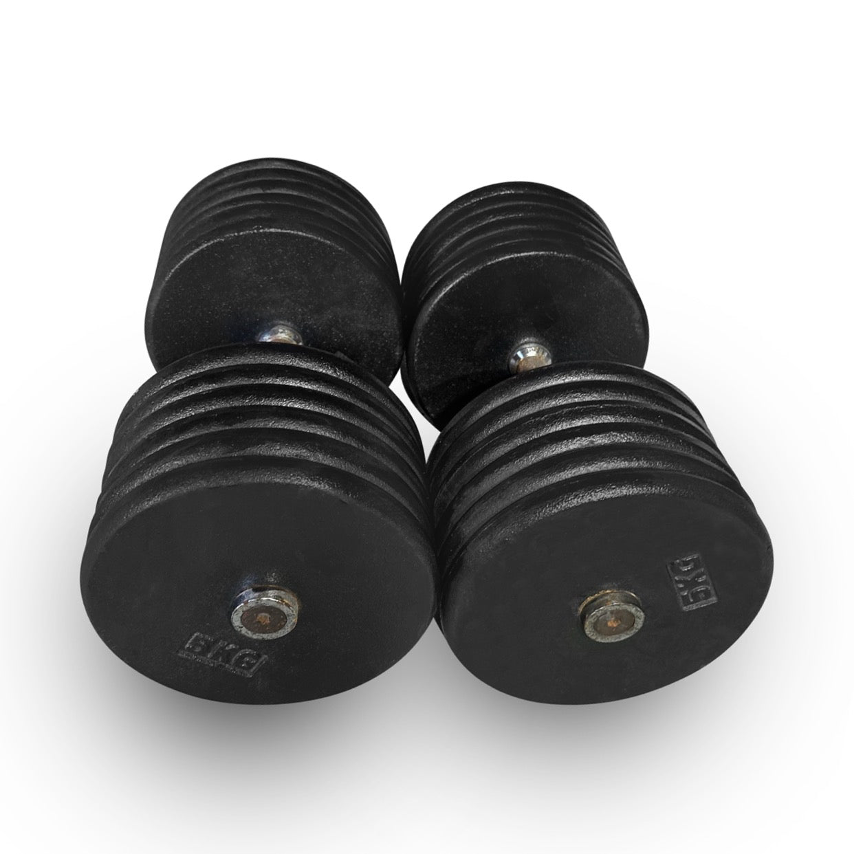 2x 60kg Pro-Style Dumbbells