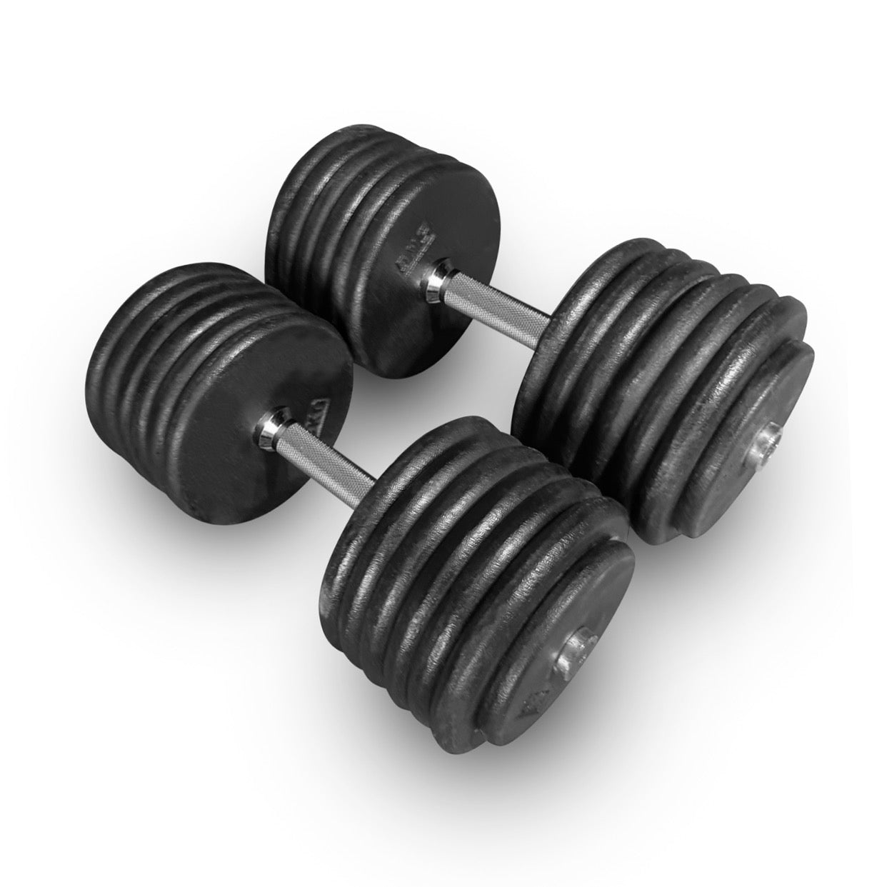 2x 65kg Pro-Style Dumbbells