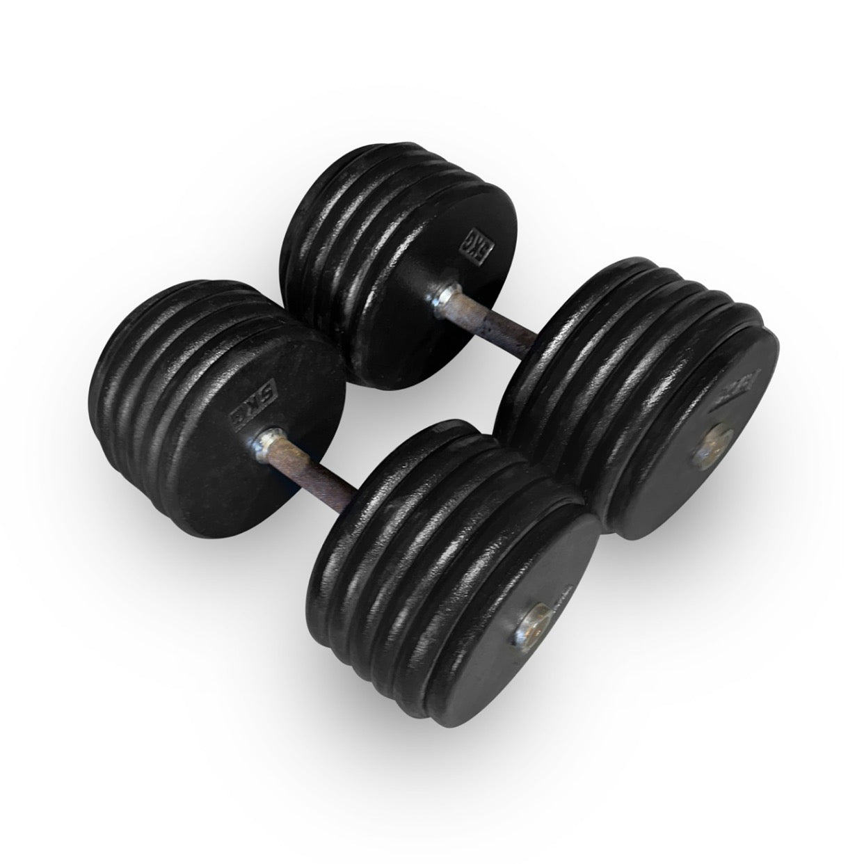 2.5-60kg Pro-Style Dumbbell Set (2.5kg increments)