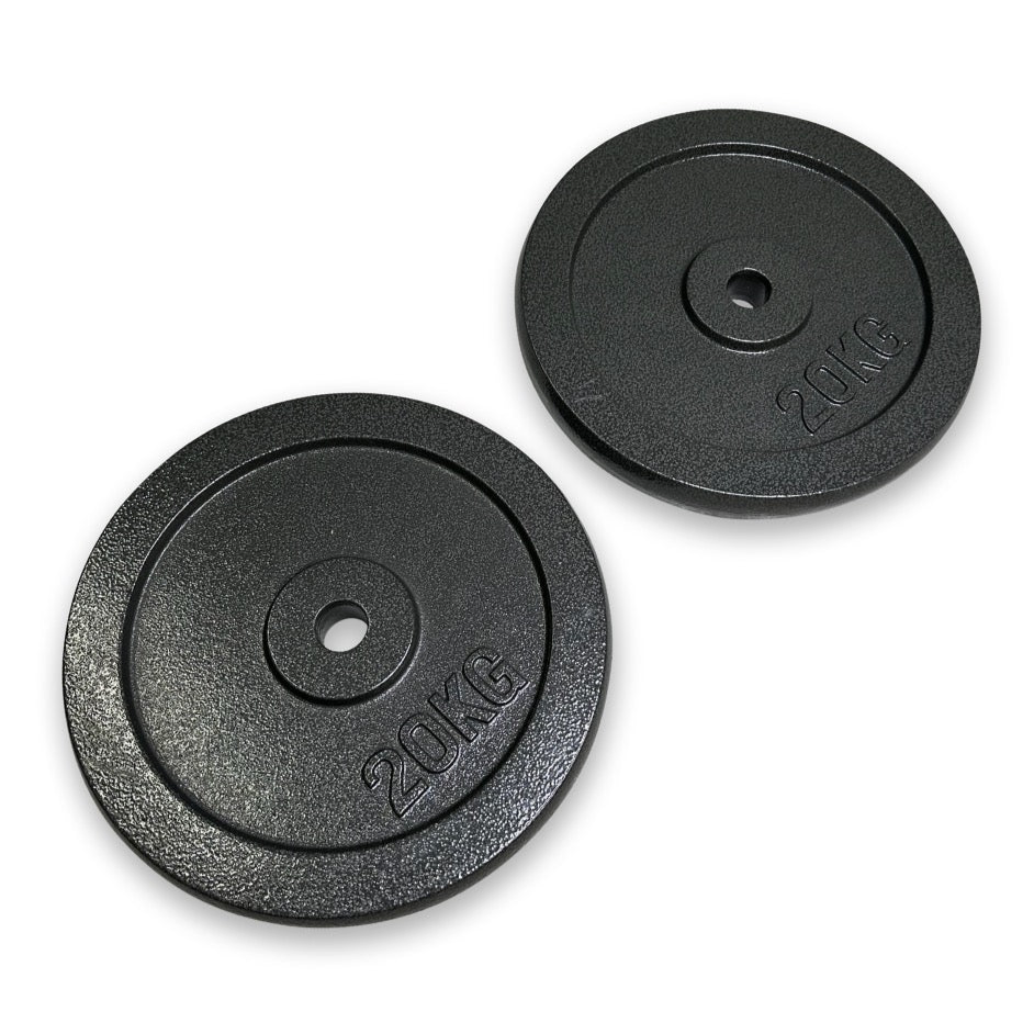 2x20kg Cast Iron Plates