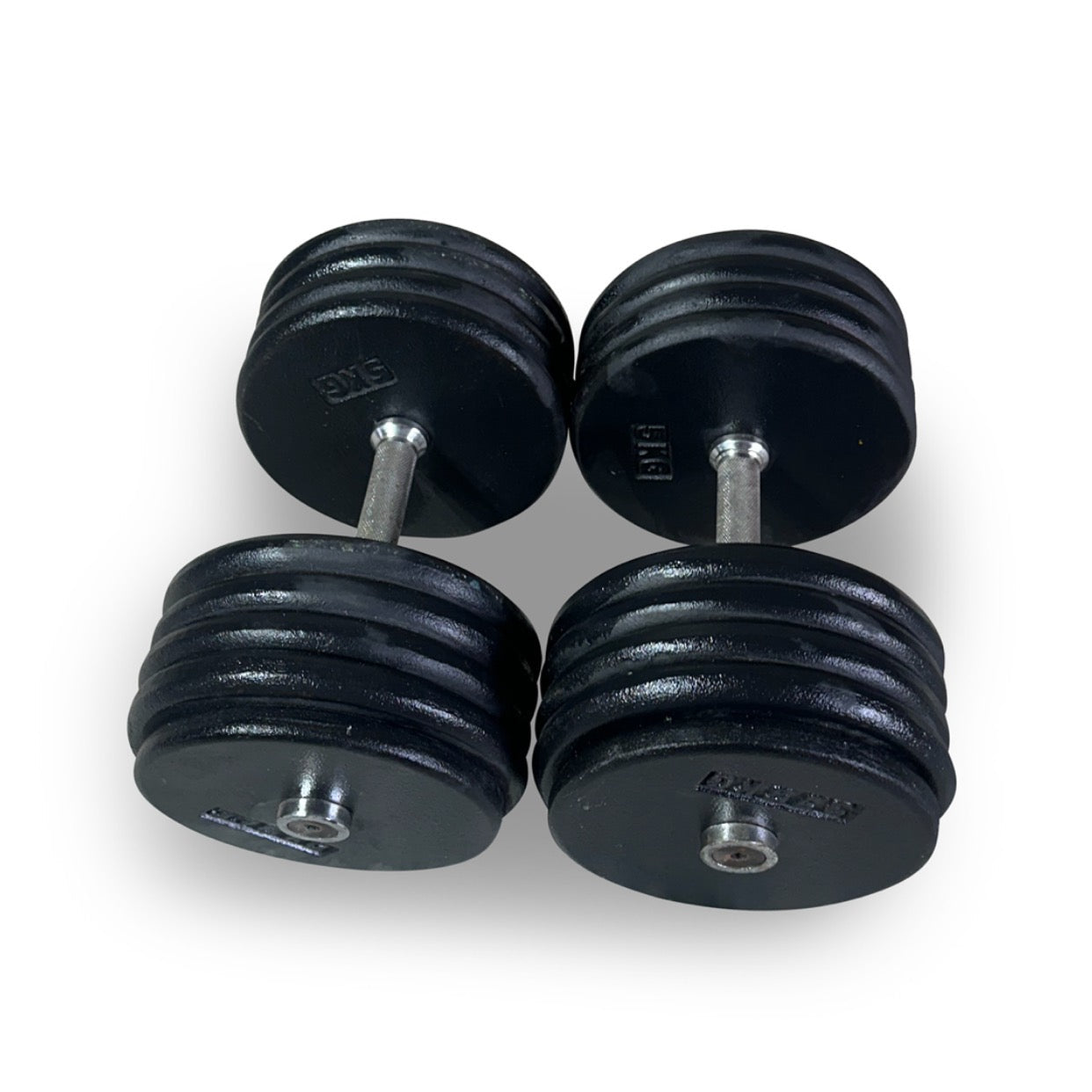 2.5-60kg Pro-Style Dumbbell Set (2.5kg increments)
