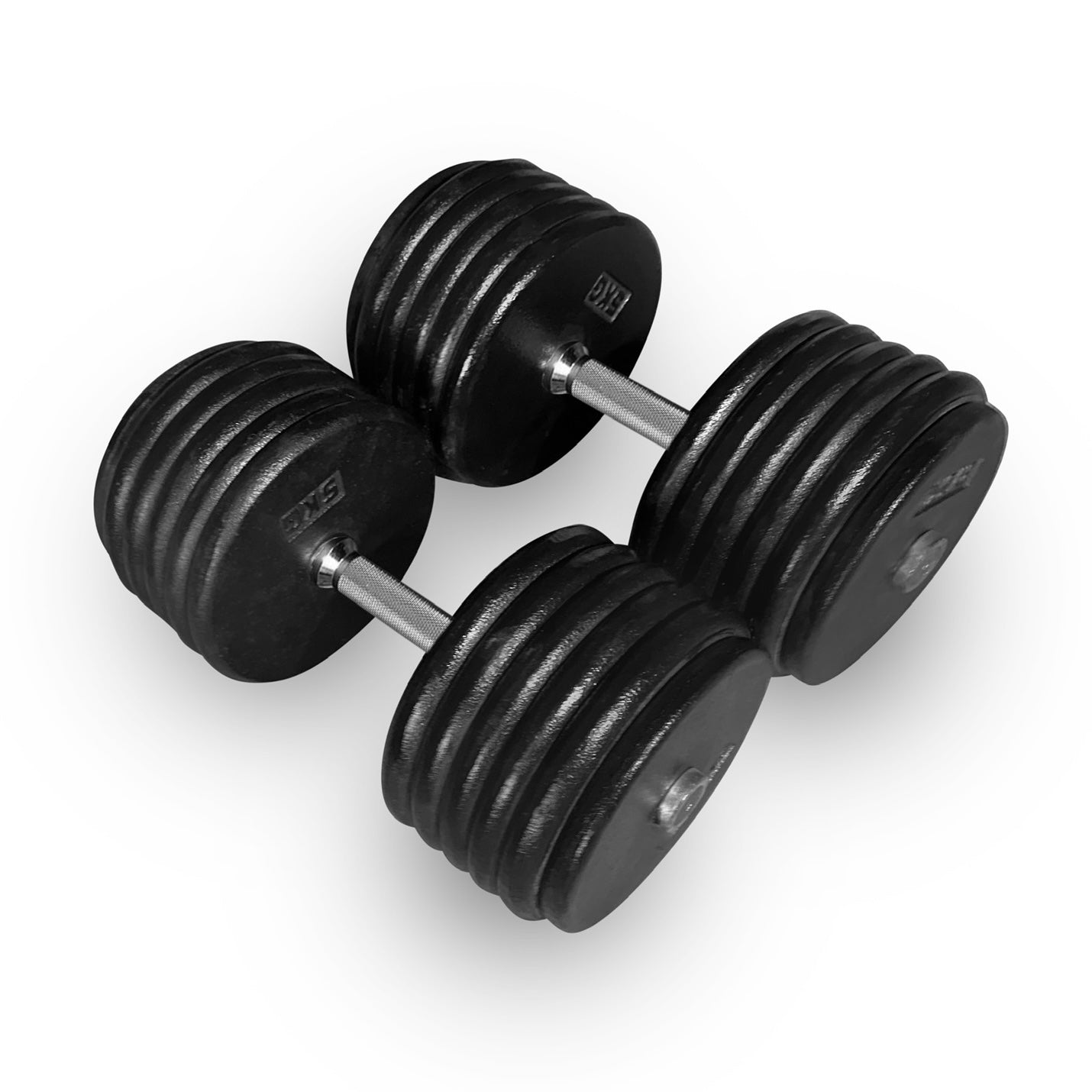 2.5-60kg Pro-Style Dumbbell Set (2.5kg increments)