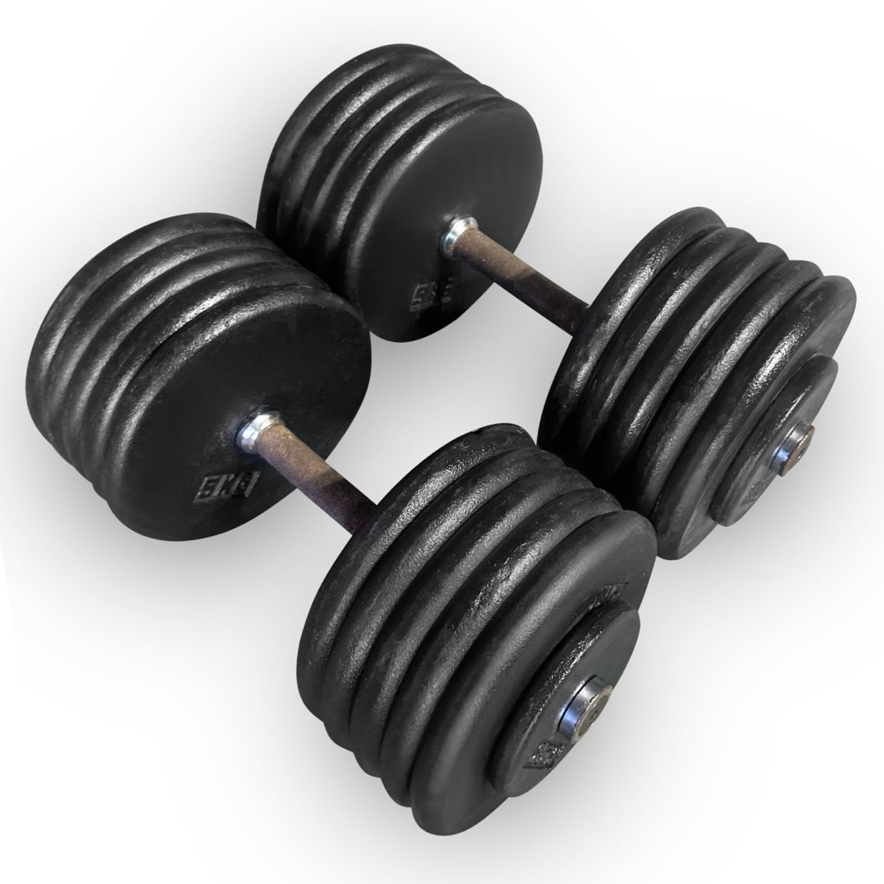 2.5-60kg Pro-Style Dumbbell Set (2.5kg increments)