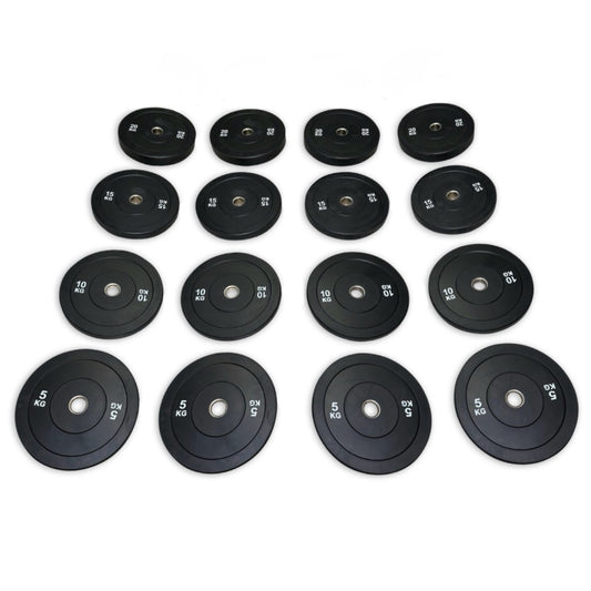 200kg Bumper Plates Set