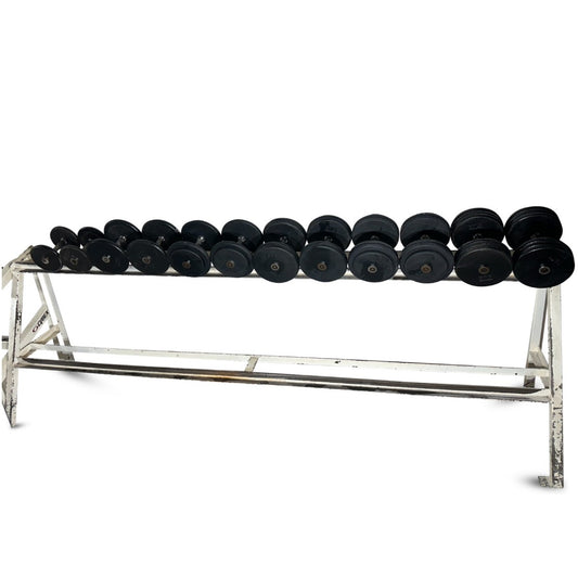 5-30kg Pro-Style Dumbbell Set (5kg increments)￼