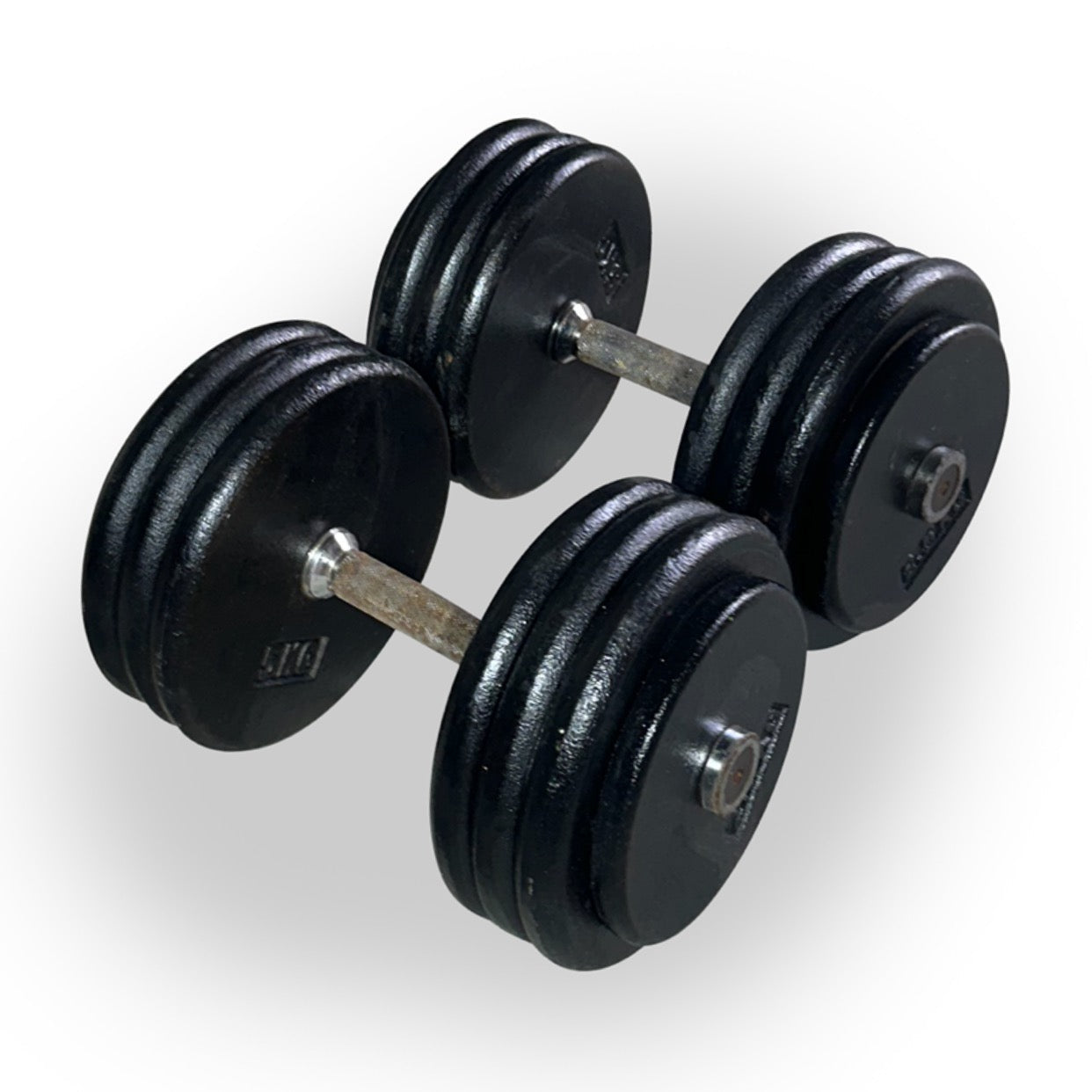 5-40kg Pro-Style Dumbbell Set (5kg increments)