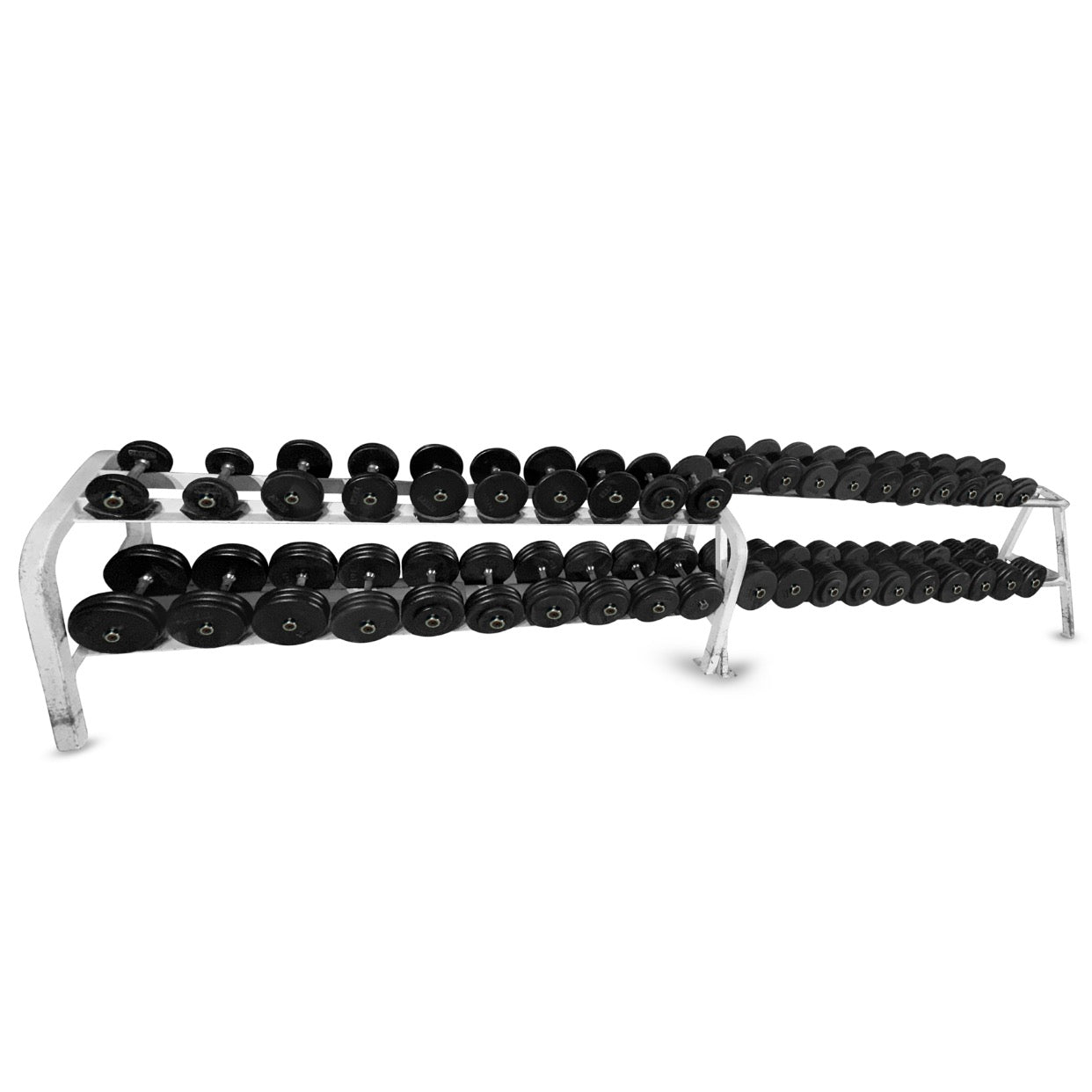 2.5-50kg Pro-Style Dumbbell Set (2.5kg increments)