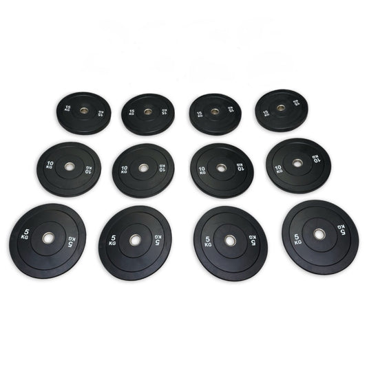120kg Bumper Plates Set