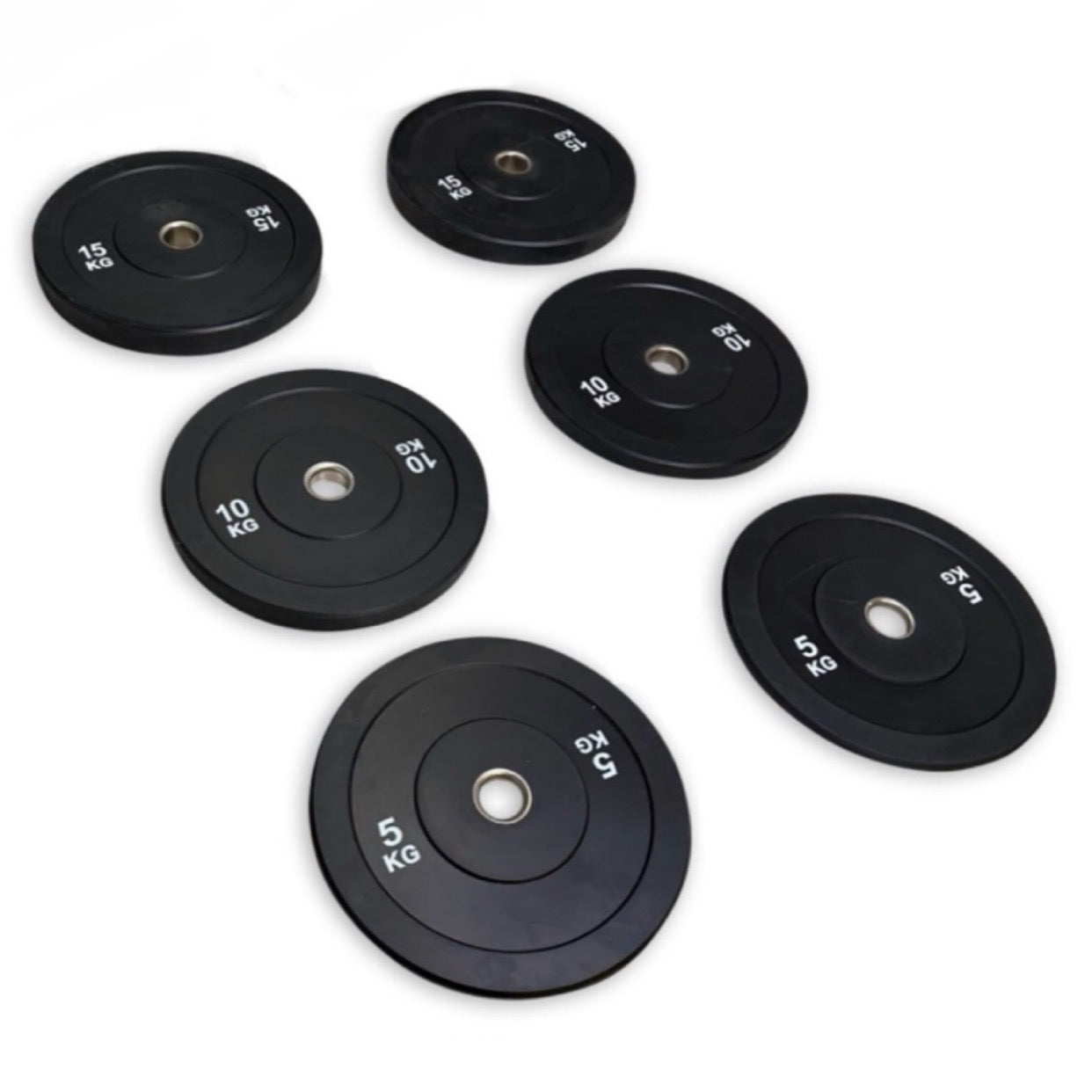 60kg Bumper Plates Set