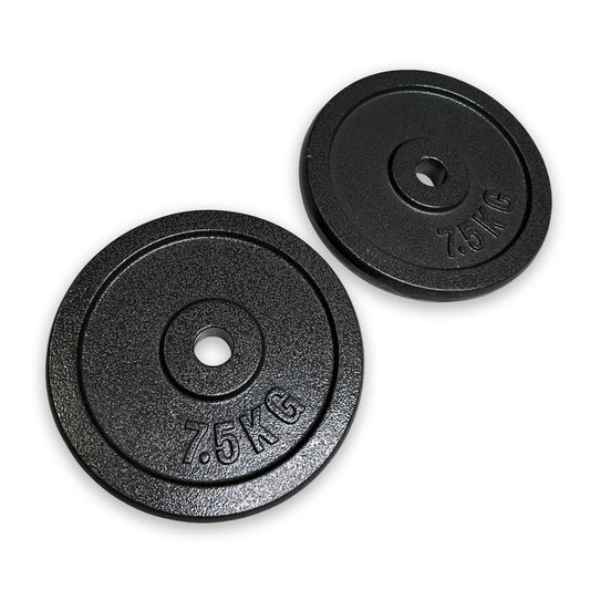 2x7.5kg Cast Iron Plates