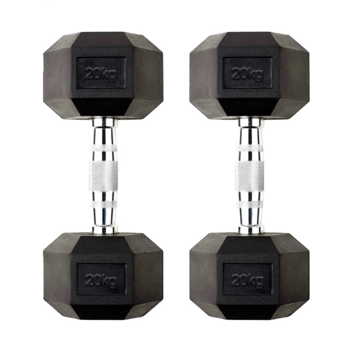 10-30kg Hex Dumbbell Set (10kg increments)