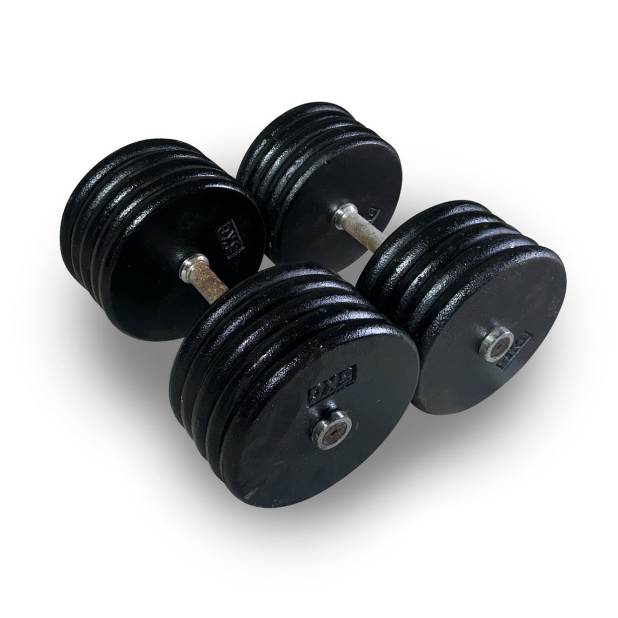 10-90kg Pro-Style Dumbbell Set (10kg increments)