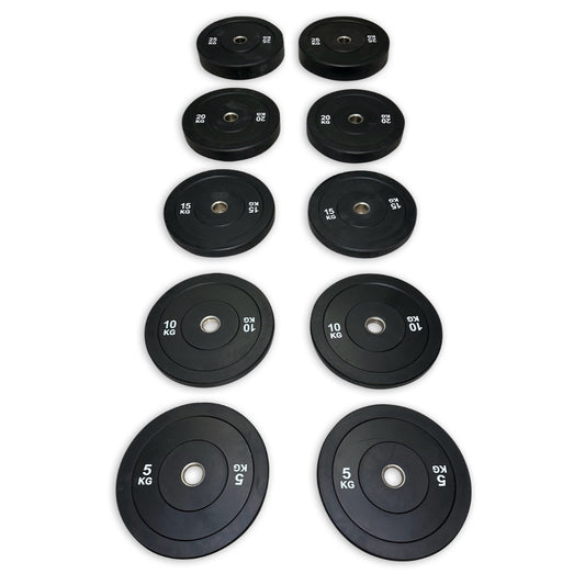 150kg Bumper Plates Set