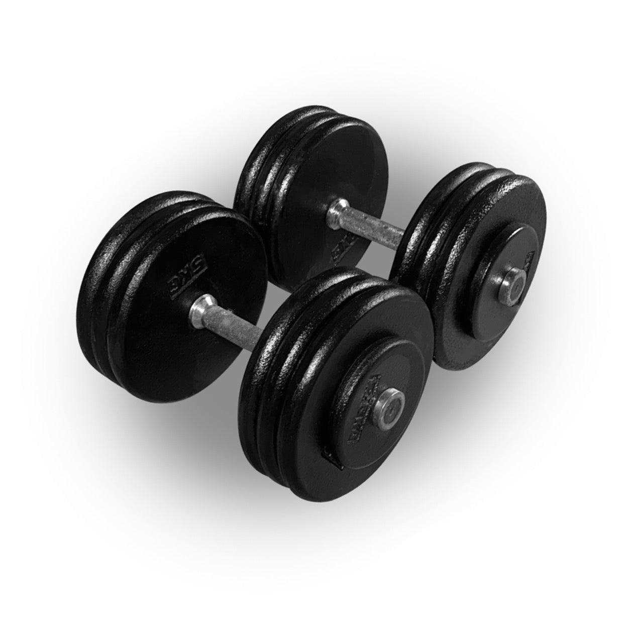 2.5-50kg Pro-Style Dumbbell Set (2.5kg increments)