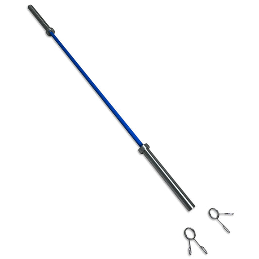 7 Foot 20kg Olympic 2” Barbell - Blue (650kg Rated)