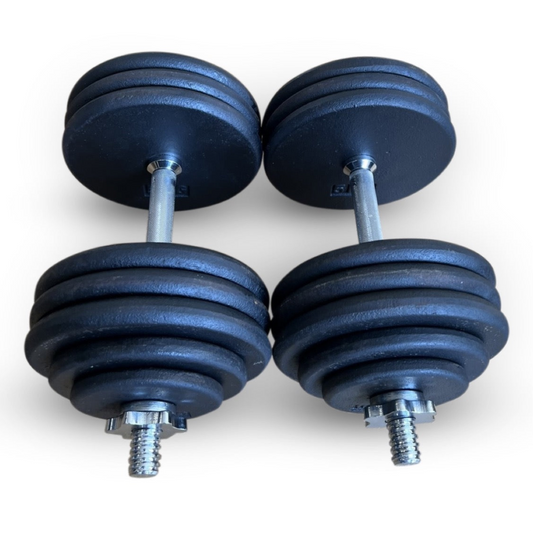 2x 40kg Adjustable Dumbbells Set