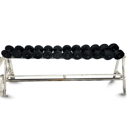 15-40kg Pro-Style Dumbbell Set (5kg increments)