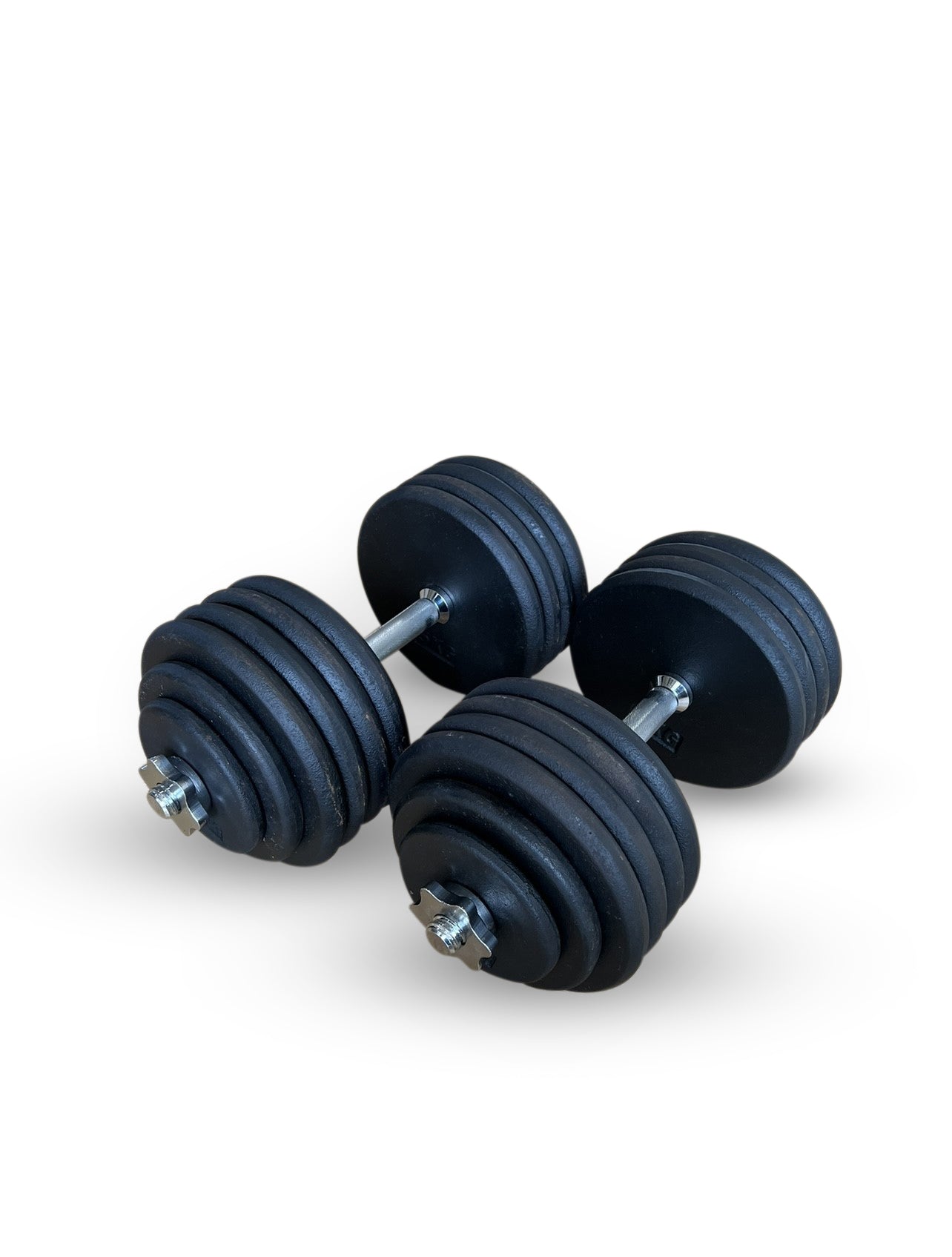 2x 50kg Adjustable Dumbbells Set