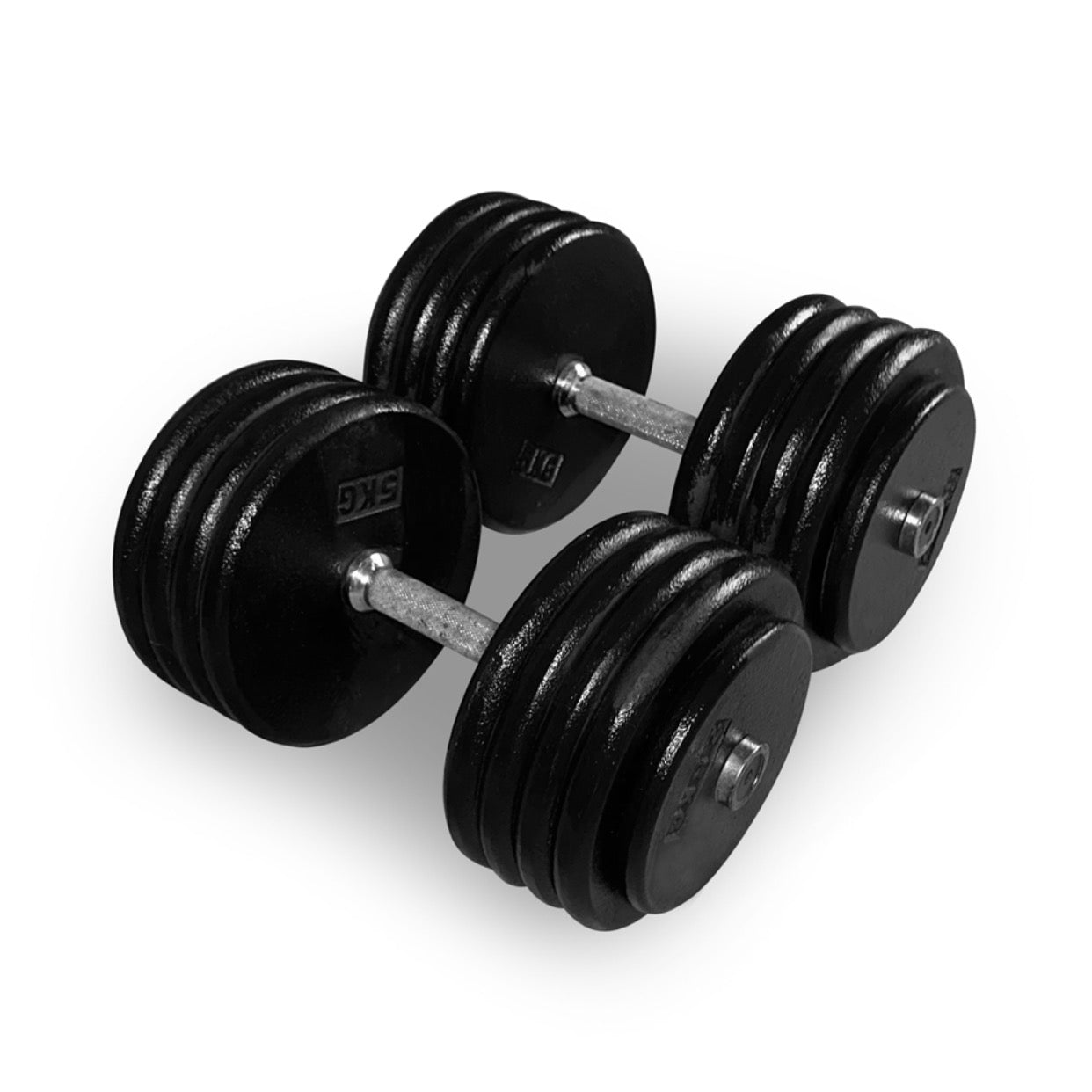 5-90kg Pro-Style Dumbbell Set (5kg increments)